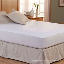 Drap-housse de poche profonde élastique en coton percale 100% coton